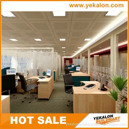 Yekalon Curtain Wall System Glass Cheap Toilet Partition Aluminum Office Partition Wall Panel